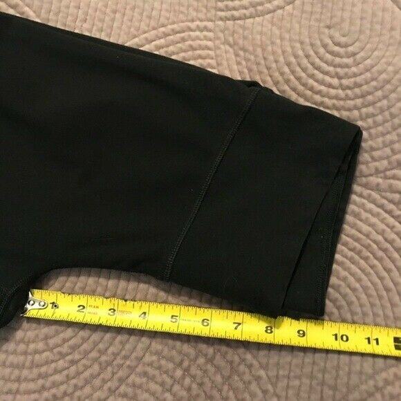 CLEARANCE Nike Women's Small Dri-Fit Capri Length Yoga Pants Black Red - Picture 7 of 8